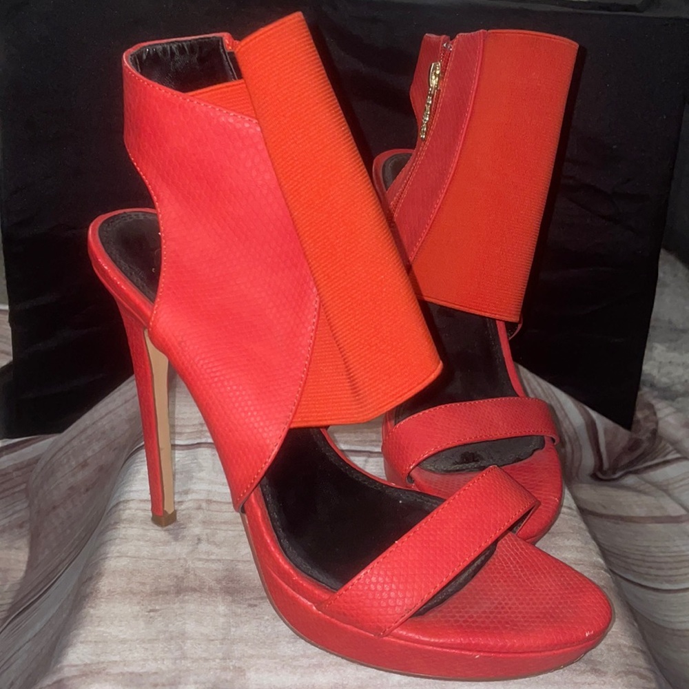 MissL stilettos sz 10 Ruby red